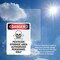 Signmission GHS Pesticide Storage Danger Sign, Plastic, 10in W x 14in L, 2PK OS-2PACK-DS-P-1014-V-2036 - alternate 5